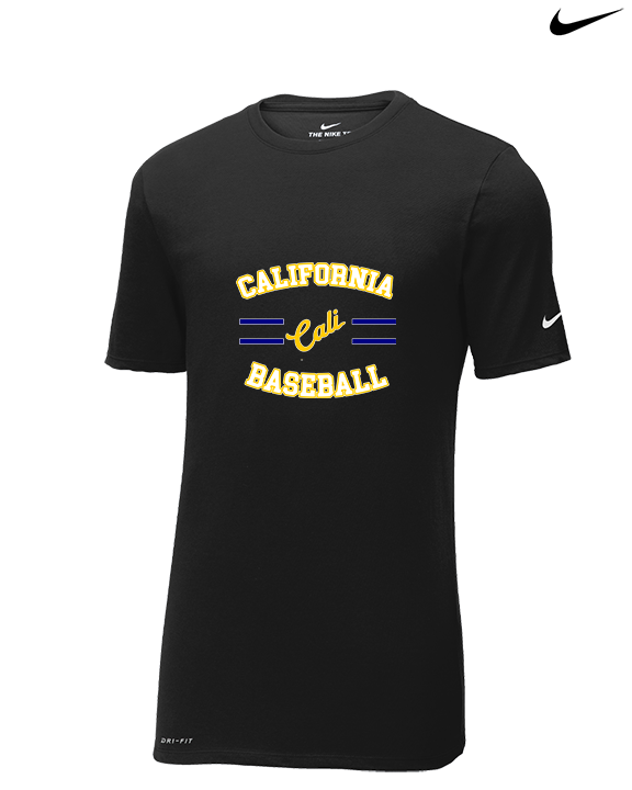 California Baseball Curve - Mens Nike Cotton Poly Tee