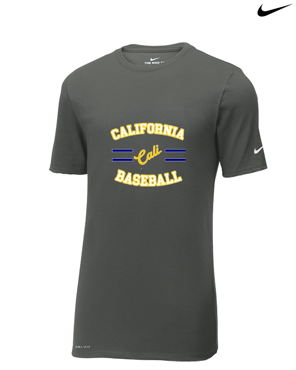 California Baseball Curve - Mens Nike Cotton Poly Tee