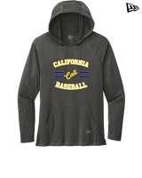 California Baseball Curve - New Era Tri-Blend Hoodie