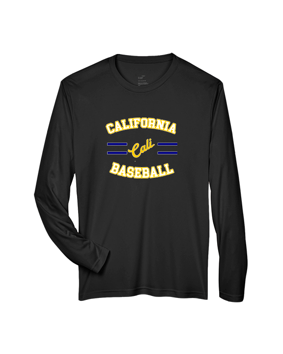 California Baseball Curve - Performance Longsleeve