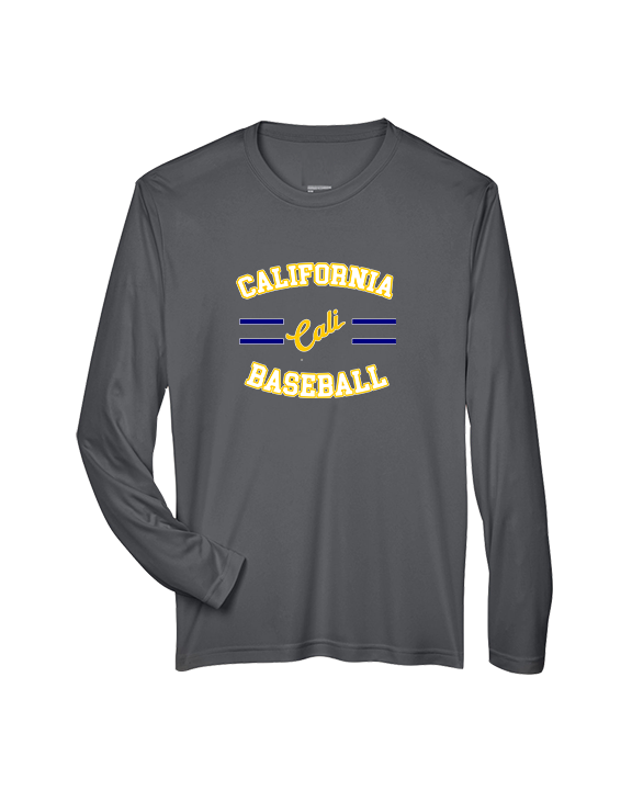 California Baseball Curve - Performance Longsleeve