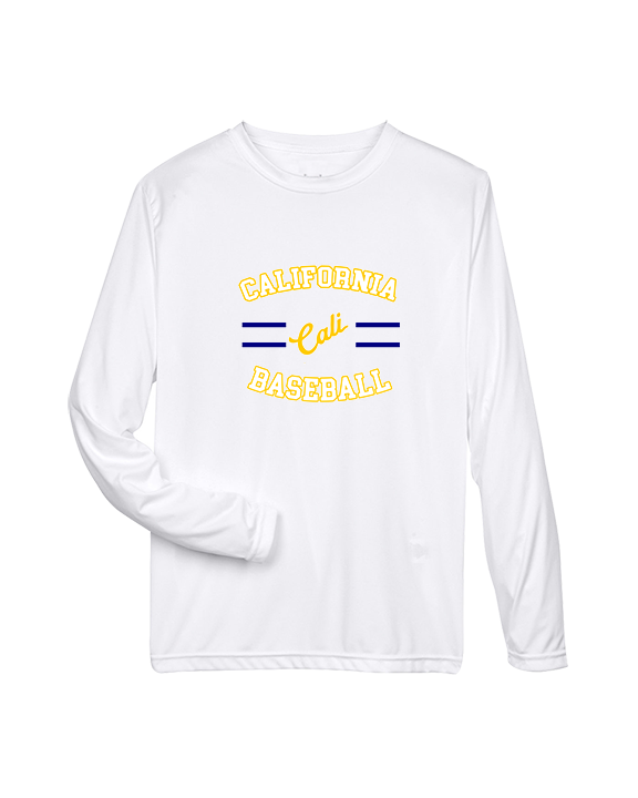 California Baseball Curve - Performance Longsleeve