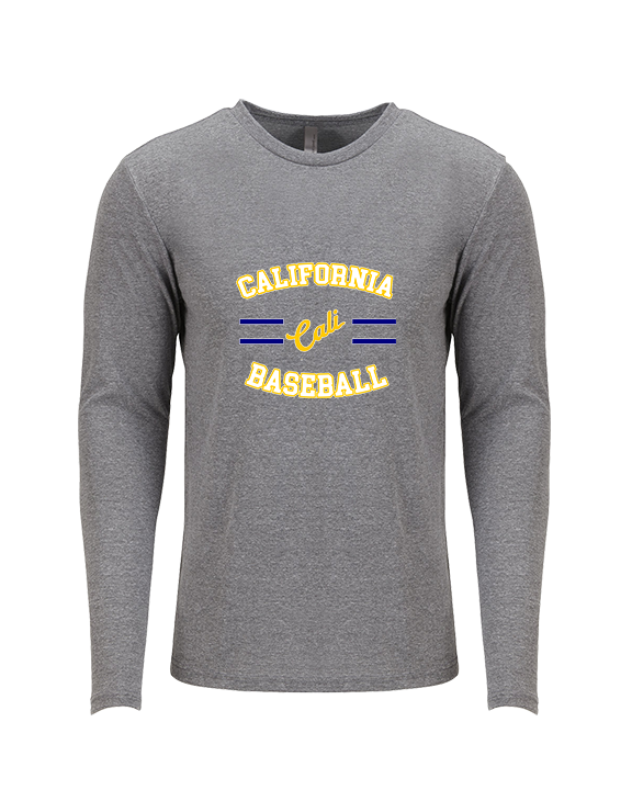 California Baseball Curve - Tri-Blend Long Sleeve