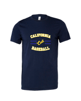 California Baseball Curve - Tri-Blend Shirt