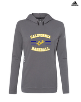 California Baseball Curve - Womens Adidas Hoodie