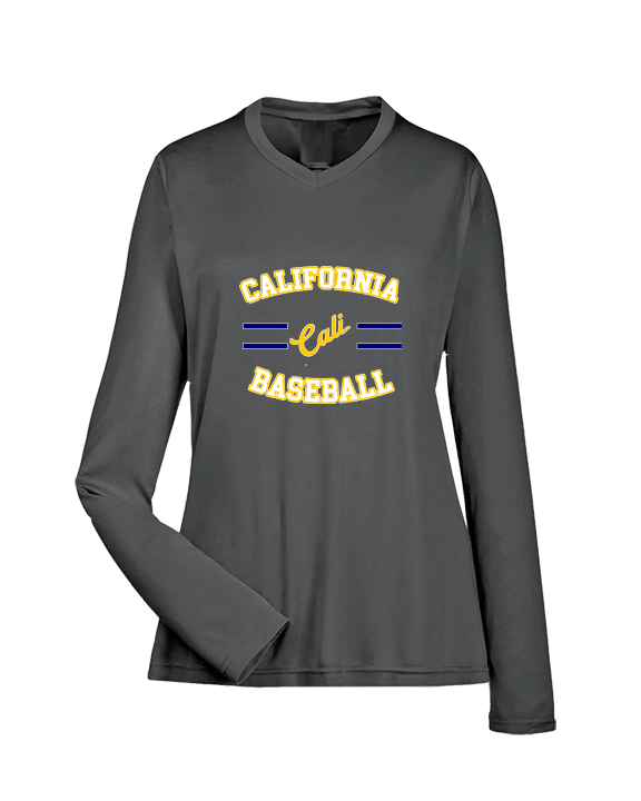 California Baseball Curve - Womens Performance Longsleeve