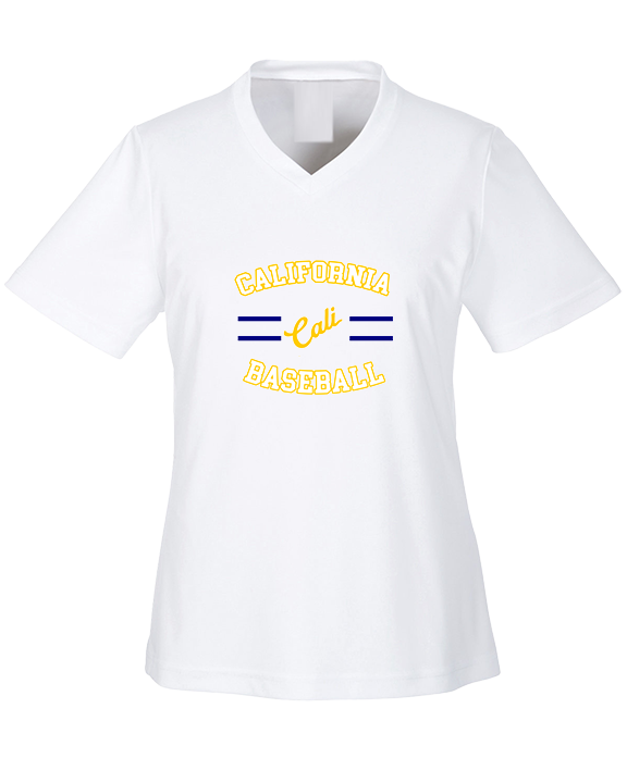 California Baseball Curve - Womens Performance Shirt