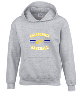 California Baseball Curve - Youth Hoodie