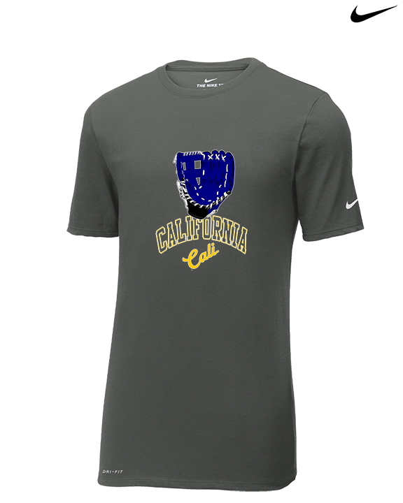California Baseball Glove - Mens Nike Cotton Poly Tee
