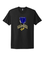 California Baseball Glove - Mens Select Cotton T-Shirt
