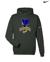 California Baseball Glove - Nike Club Fleece Hoodie
