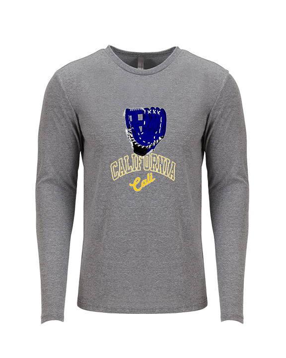 California Baseball Glove - Tri-Blend Long Sleeve