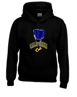 California Baseball Glove - Unisex Hoodie