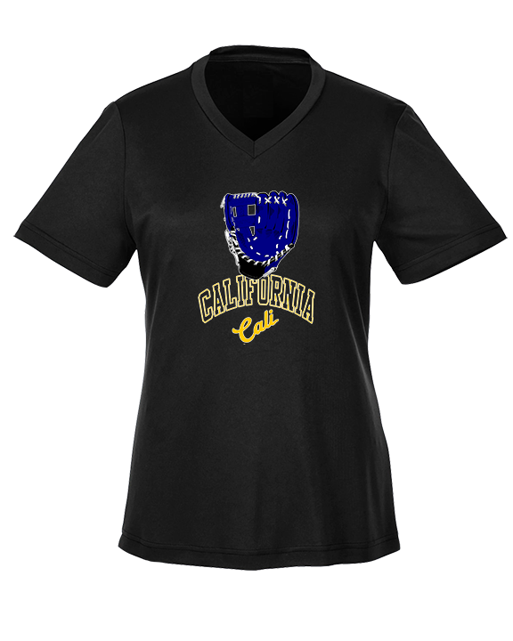 California Baseball Glove - Womens Performance Shirt