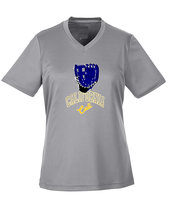 California Baseball Glove - Womens Performance Shirt