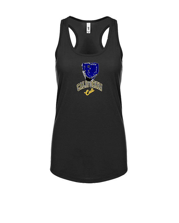 California Baseball Glove - Womens Tank Top