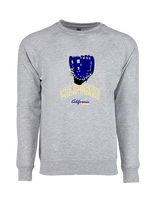 California Baseball Glove 2 - Crewneck Sweatshirt