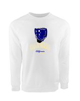 California Baseball Glove 2 - Crewneck Sweatshirt