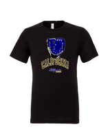 California Baseball Glove 2 - Tri-Blend Shirt