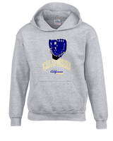 California Baseball Glove 2 - Unisex Hoodie