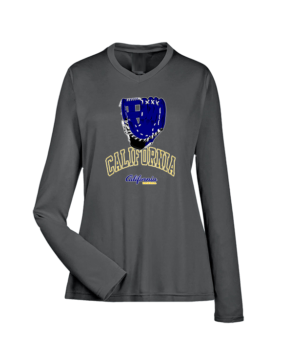 California Baseball Glove 2 - Womens Performance Longsleeve
