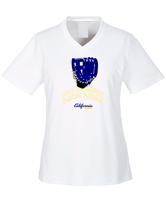 California Baseball Glove 2 - Womens Performance Shirt