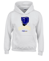 California Baseball Glove 2 - Youth Hoodie
