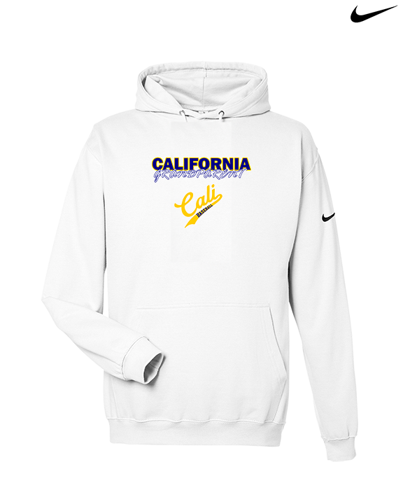 California Baseball Grandparent - Nike Club Fleece Hoodie