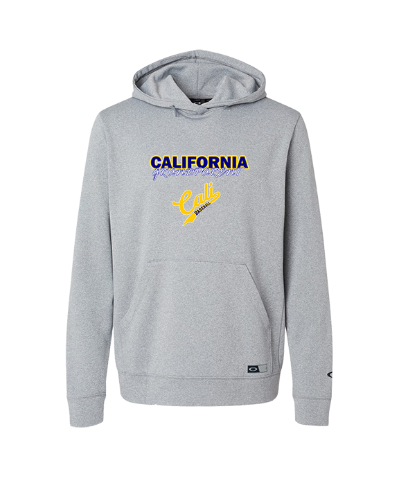California Baseball Grandparent - Oakley Performance Hoodie