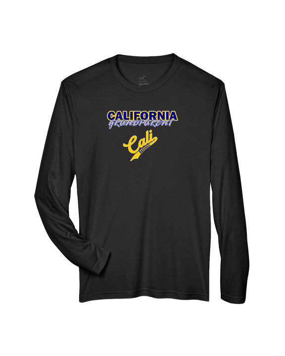 California Baseball Grandparent - Performance Longsleeve