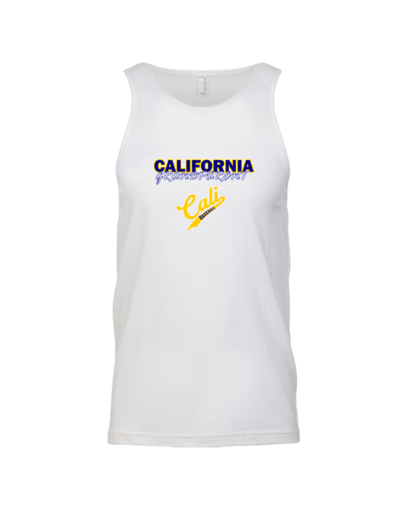 California Baseball Grandparent - Tank Top