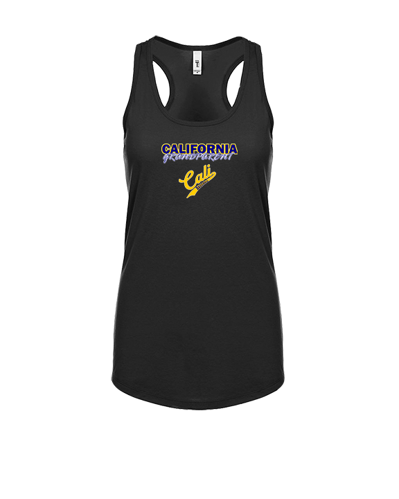 California Baseball Grandparent - Womens Tank Top