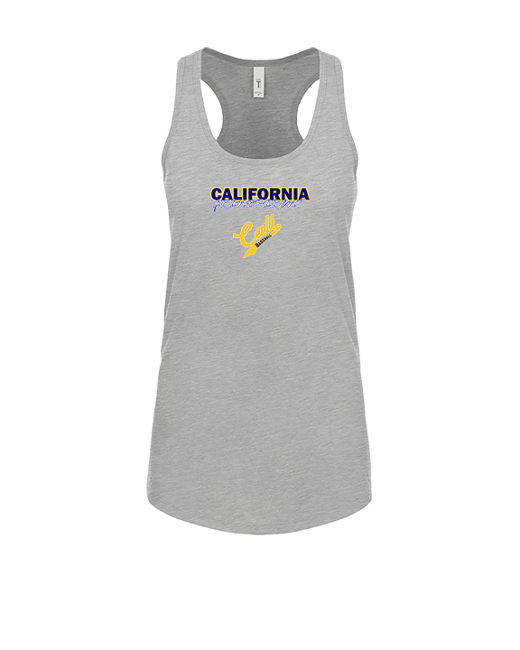 California Baseball Grandparent - Womens Tank Top