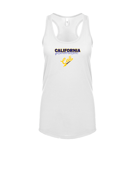 California Baseball Grandparent - Womens Tank Top