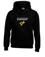 California Baseball Grandparent - Youth Hoodie