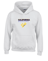 California Baseball Grandparent - Youth Hoodie