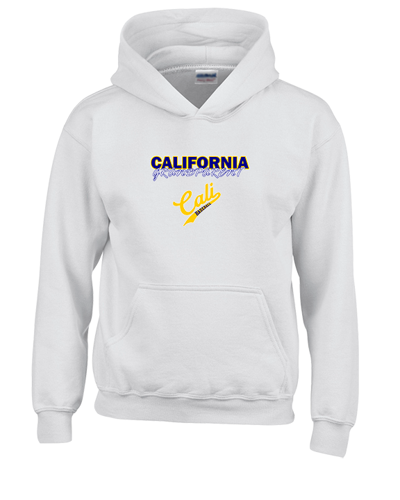 California Baseball Grandparent - Youth Hoodie