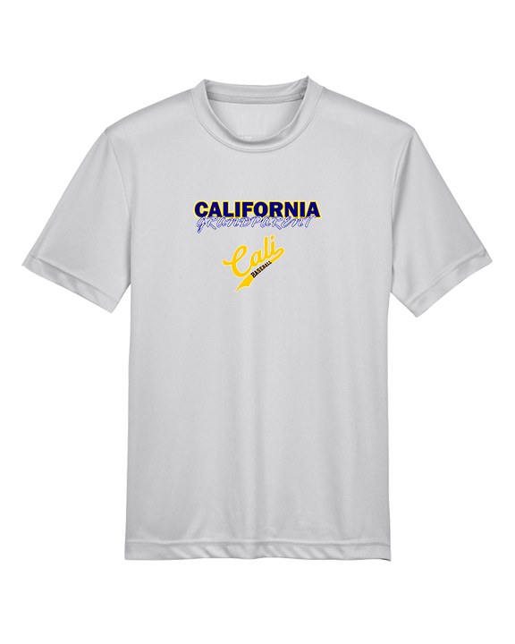 California Baseball Grandparent - Youth Performance Shirt