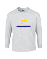 California Baseball Split - Cotton Longsleeve