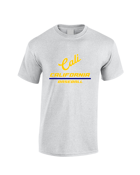 California Baseball Split - Cotton T-Shirt