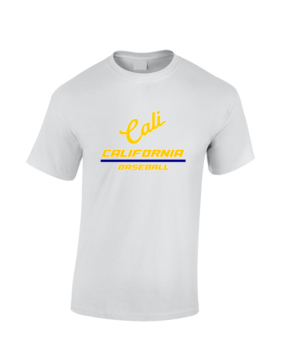 California Baseball Split - Cotton T-Shirt