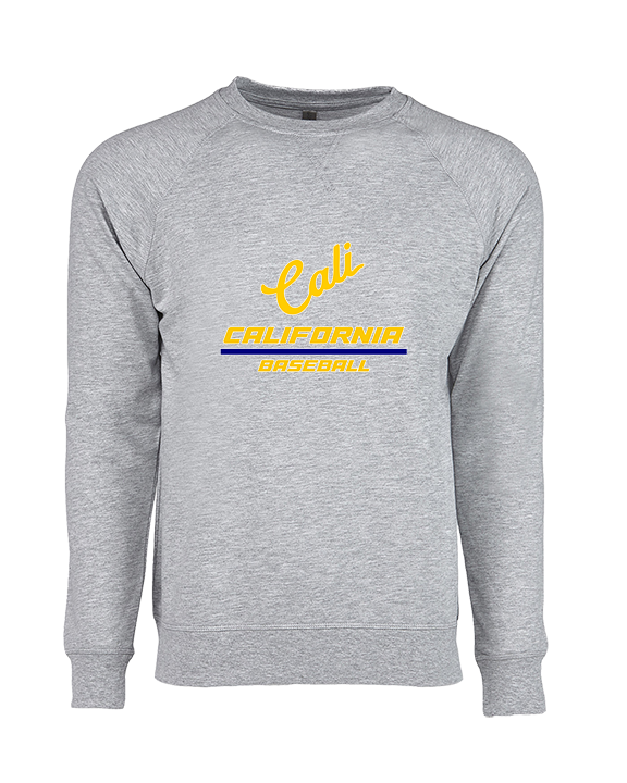 California Baseball Split - Crewneck Sweatshirt