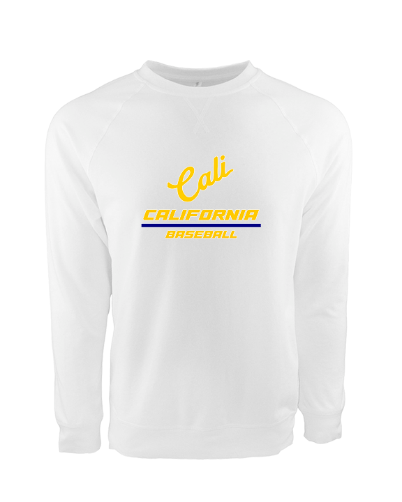 California Baseball Split - Crewneck Sweatshirt