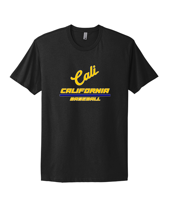 California Baseball Split - Mens Select Cotton T-Shirt