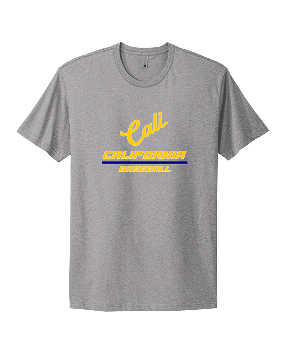 California Baseball Split - Mens Select Cotton T-Shirt