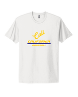 California Baseball Split - Mens Select Cotton T-Shirt