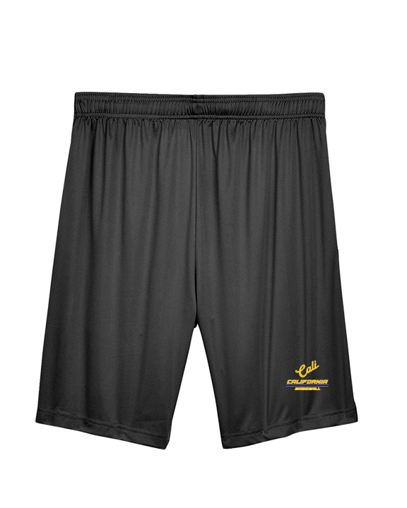 California Baseball Split - Mens Training Shorts with Pockets