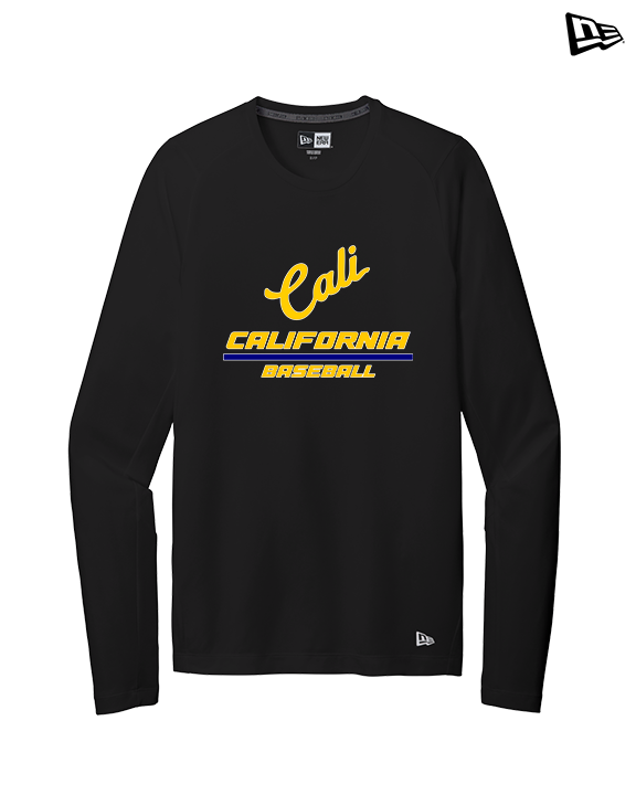 California Baseball Split - New Era Performance Long Sleeve