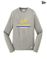 California Baseball Split - New Era Performance Long Sleeve