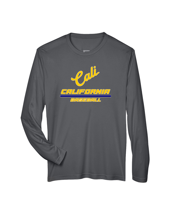 California Baseball Split - Performance Longsleeve